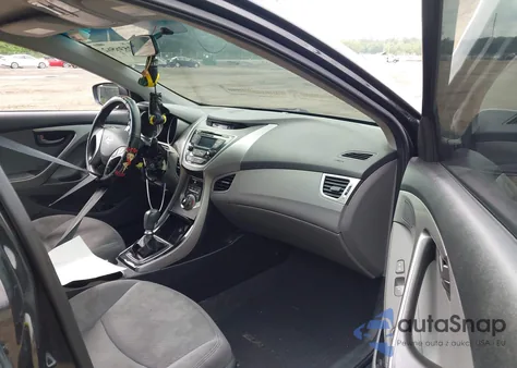 2013 Hyundai Elantra Gls from USA, damaged, VIN 5NPDH4AE1DH426834